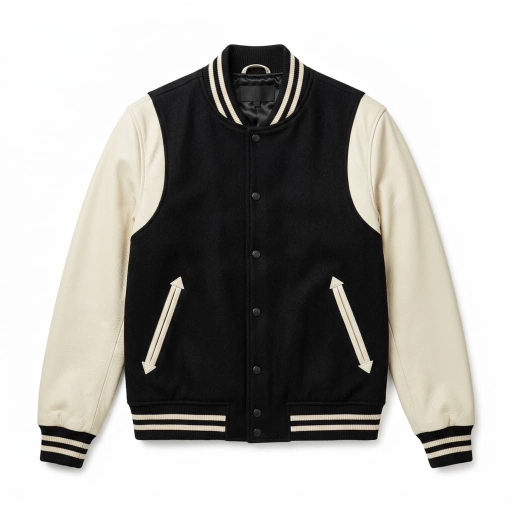 Custom Varsity Letterman Jacket Manufacturing Sialkot - GLOVES STORM