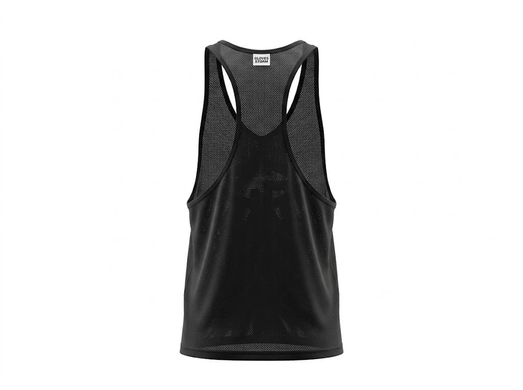 Custom Men's Gym Stringer Tank Top — OEM Fitness Wear